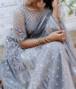 Picture of Grey Mirror Work Lehenga