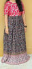 Picture of Pink and Black Pleated Long Frock