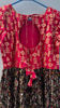 Picture of Pink and Black Pleated Long Frock