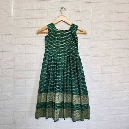 Picture of Never worn Dola Silk Frock For 4-5Y