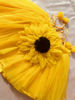 Picture of Sunflower frock with veil and headband