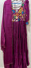 Picture of Hand embroidered long frock with scallope work dupatta