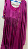 Picture of Hand embroidered long frock with scallope work dupatta