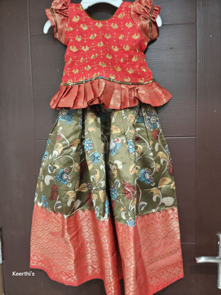 Picture of Kalamkari Lehenga For 2-4Y