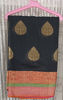 Picture of Black Banaras cotton Saree