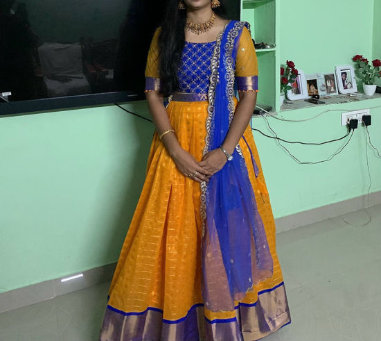 Picture of Half saree