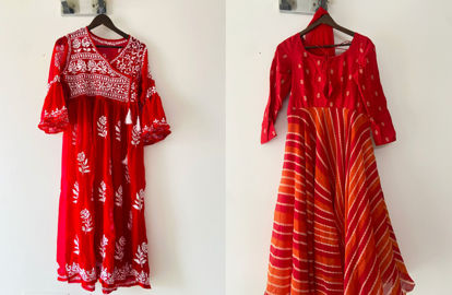 Picture of Red outfits combo