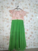 Picture of Light pink and light green long frock