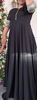 Picture of Black Georgette gown