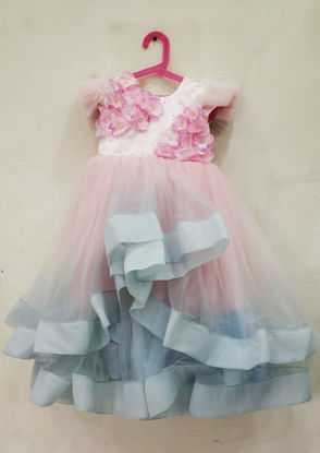 Picture of Ruffle Princess Frock For 4-6Y