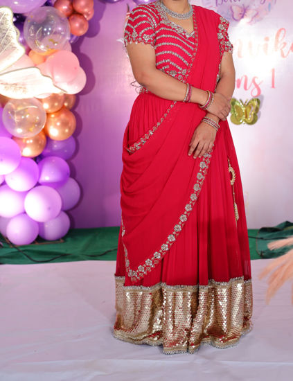 Picture of Neeru's Designer party wear lehenga
