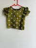Picture of Green with cream colour Kalamkari Lehanga for 8-10Y