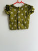 Picture of Green with cream colour Kalamkari Lehanga for 8-10Y