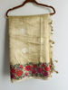 Picture of Cream tissue organza saree from sindhureddyofficial