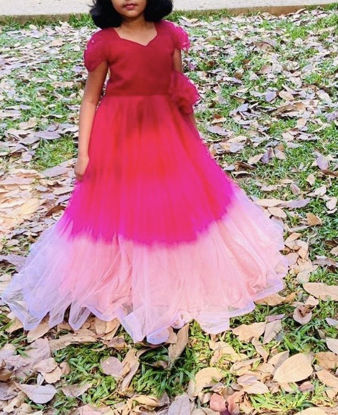 Picture of Geethajalirreddy design Netted frock For 8-10Y
