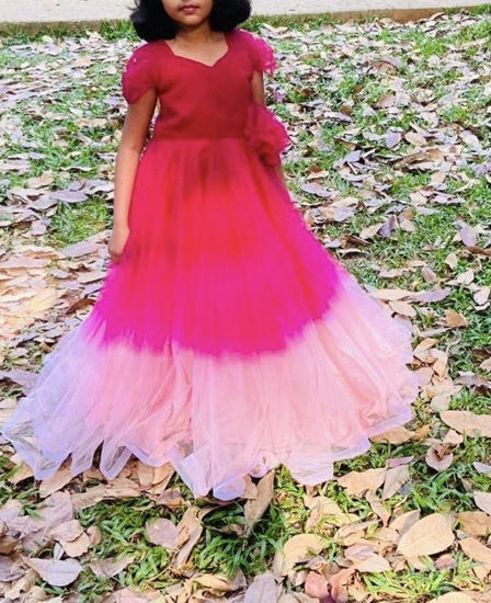 Picture of Geethajalirreddy design Netted frock For 8-10Y