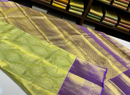 Picture of Silk Mark Certified Kanchi pattu saree
