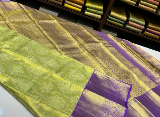 Picture of Silk Mark Certified Kanchi pattu saree