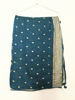 Picture of Blue Banaras saree without blouse