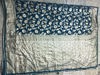 Picture of Blue Banaras saree without blouse