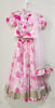 Picture of SAKA Designer Lotus Print crop top with lehenga choli For 4-6Y