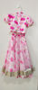 Picture of SAKA Designer Lotus Print crop top with lehenga choli For 4-6Y