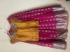 Picture of Kanchipattu lehenga with raw silk pleated  blouse For 10Y