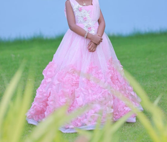 Picture of Party wear Long Frock For 4-6Y