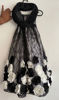 Picture of Black Floral Frock For 3-4Y