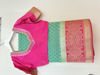 Picture of Pista Green pure chanderi Saree with contrast Pink border