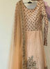 Picture of Peach long anarkali suit