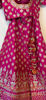 Picture of Magenta lehenga perfect for Mehendi function