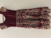 Picture of Marron Pure pen Kalamkari Anarkali