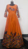 Picture of Hand painted Pen kalamkari frock and dupatta