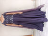 Picture of Elegant Sequined Evening Gown with Sheer Cape Overlay