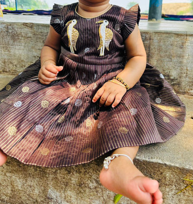 Picture of Brown Frock For 1Y