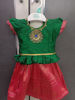 Picture of Pure Kalamkari Frock & Pattu Pavdai for 6M to 1Y