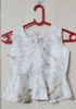 Picture of Banarasi Lehanga with white peplum top For 8-10Y