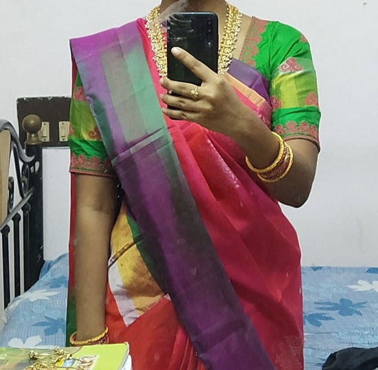 Picture of Uppada pattu saree (only saree)