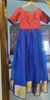 Picture of Organza Checks Blue & pink combination Frock