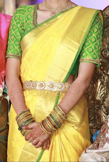 Picture of Kanchi Pattu Saree without blouse