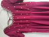 Picture of Wine georgette anarkali with duppata