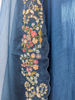 Picture of Navy Blue Kurta Set with Bottoms & Dupatta