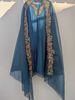 Picture of Navy Blue Kurta Set with Bottoms & Dupatta
