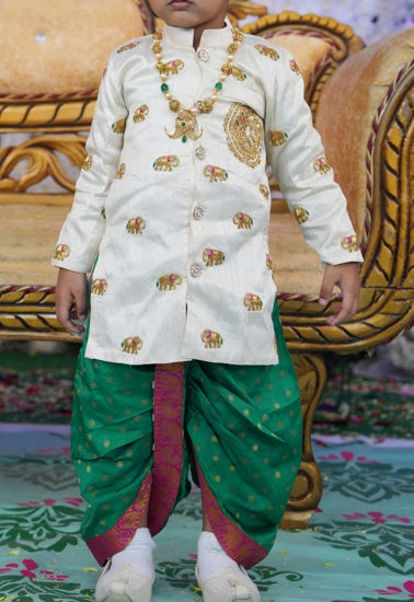 Picture of Elegant Half white Kurta Set For 2-4Y