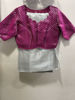 Picture of Silver tissue saree with stiched blouse