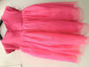 Picture of Pink net floral frock For 1-2Y