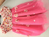 Picture of Pink net floral frock For 1-2Y