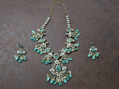 Picture of Victoria Moissanite Necklace Set