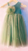 Picture of Sea green party wear frock 2-4y